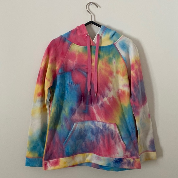 Multicolore tie-dye hoodie - Picture 1 of 2